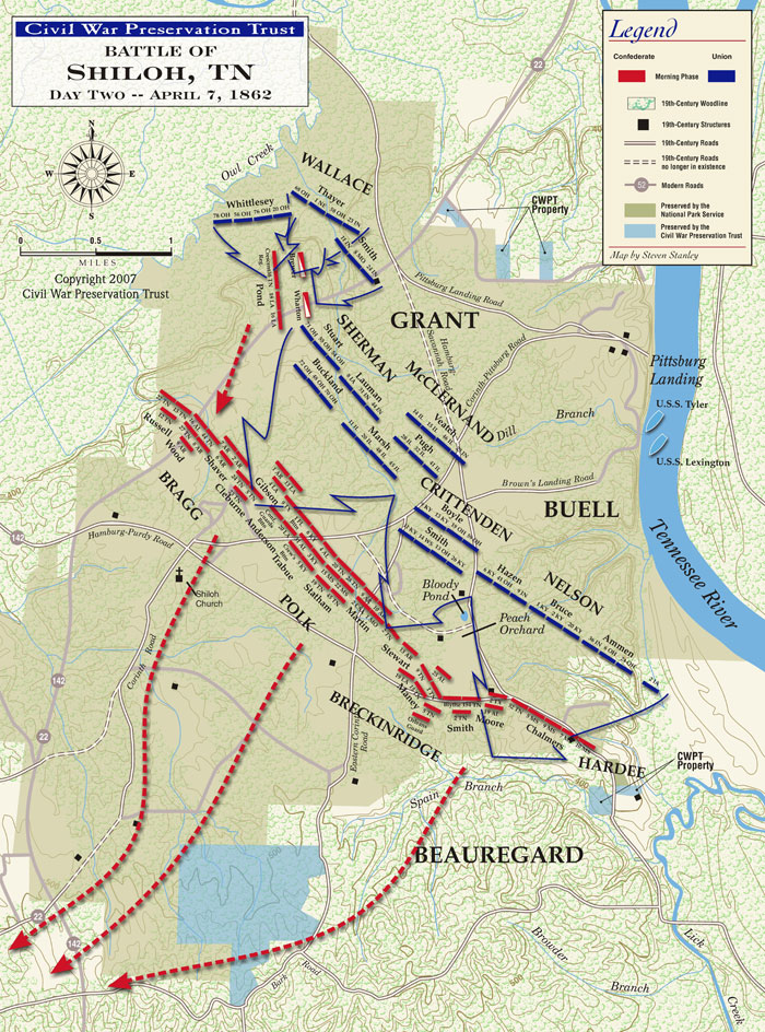 Map of Shiloh Battlefield on April 7, 1862.jpg