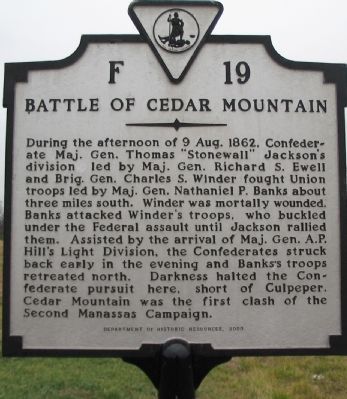 Cedar Mountain Battle Historical Marker.jpg