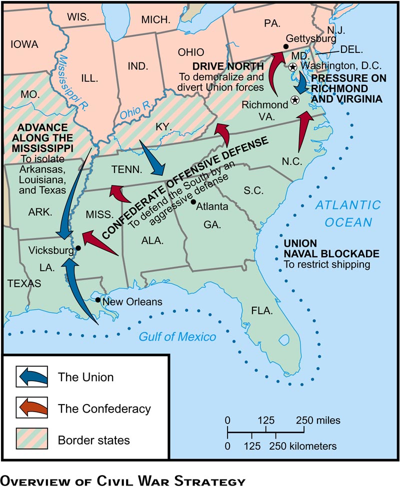 during the civil war the south was called what