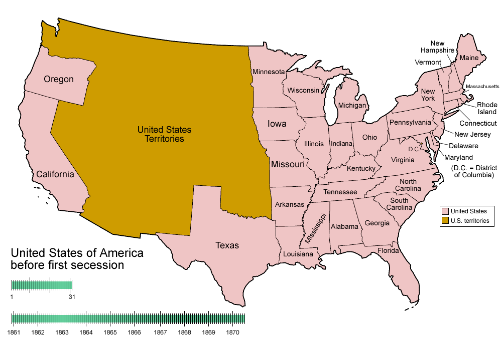 civil war map. Map