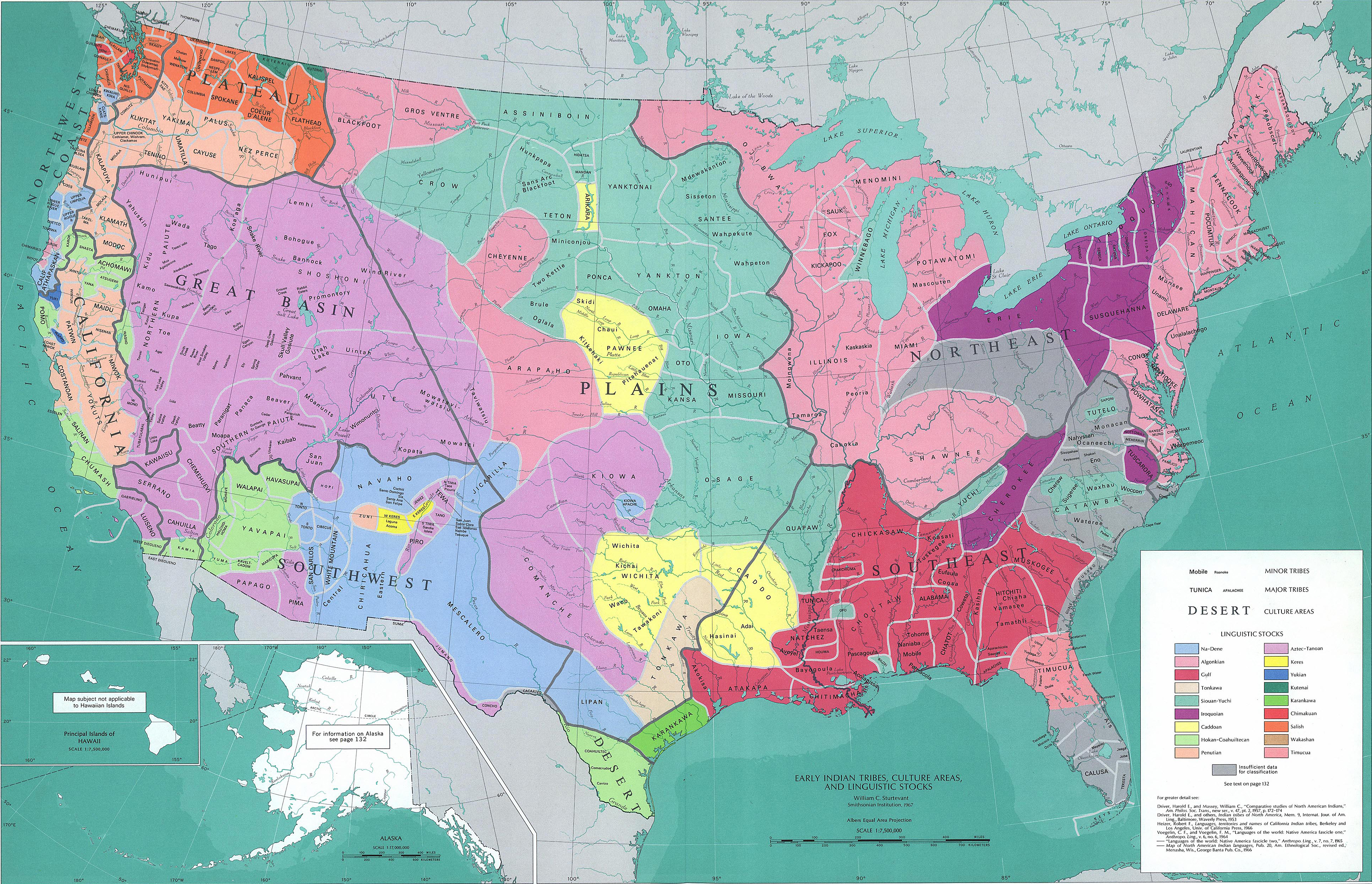 Original Territory: Native American Indian Tribes