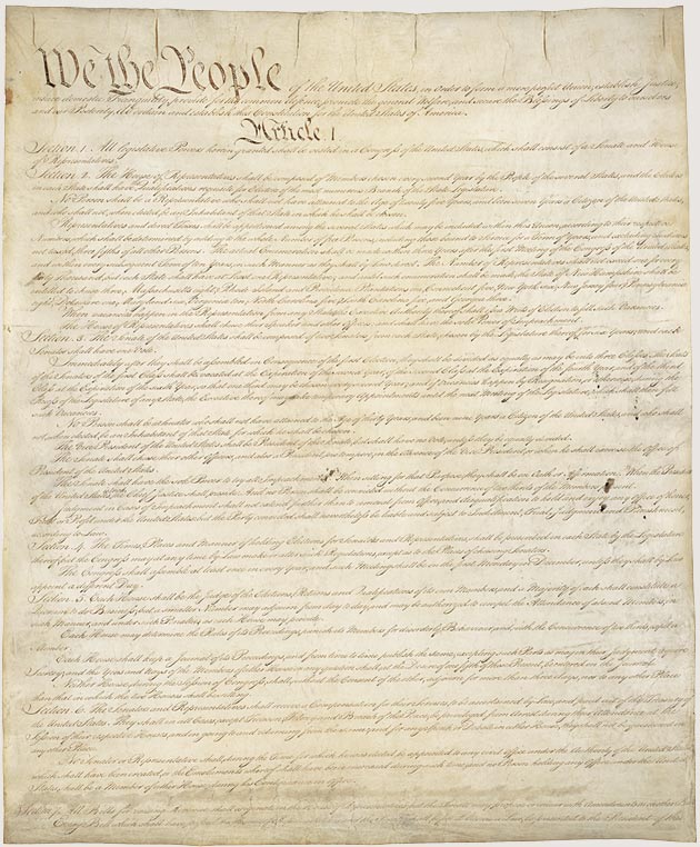 The Constitution of the USA