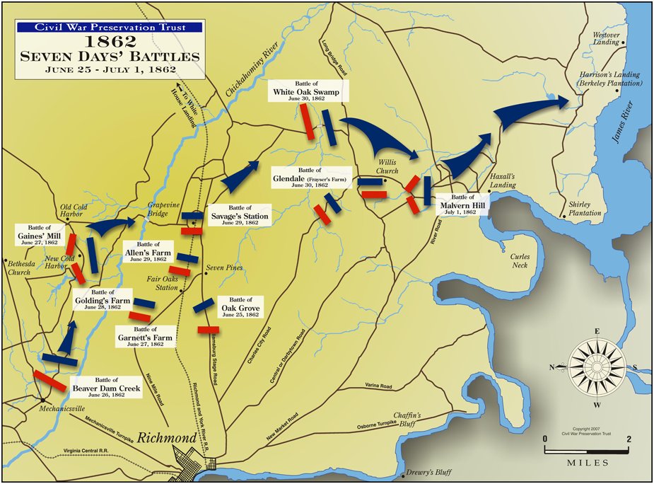 Seven Days Battles Around Richmond Map.jpg
