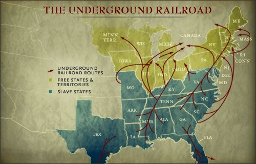 underground railroad map. Underground Railroad Map.jpg