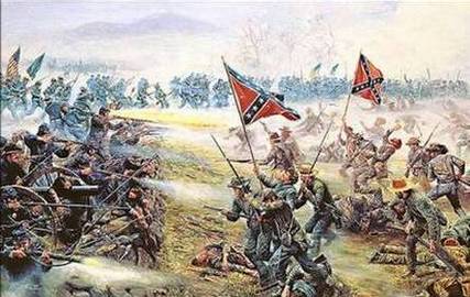 soldiers at civil war