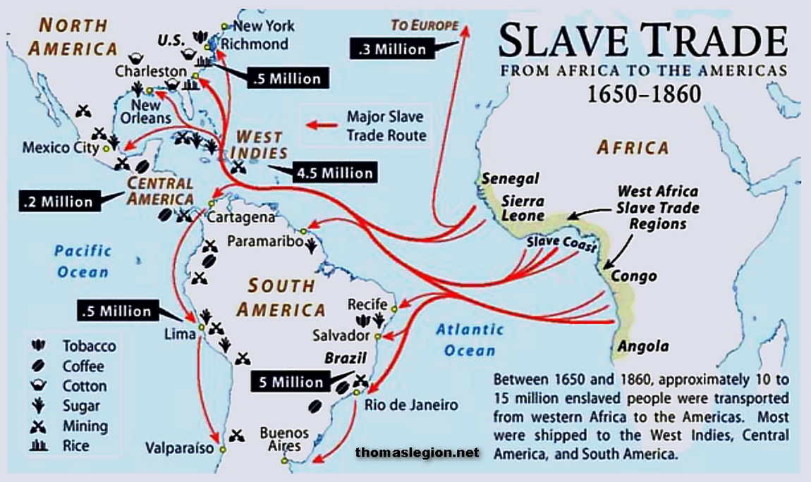 trans african slave trade system