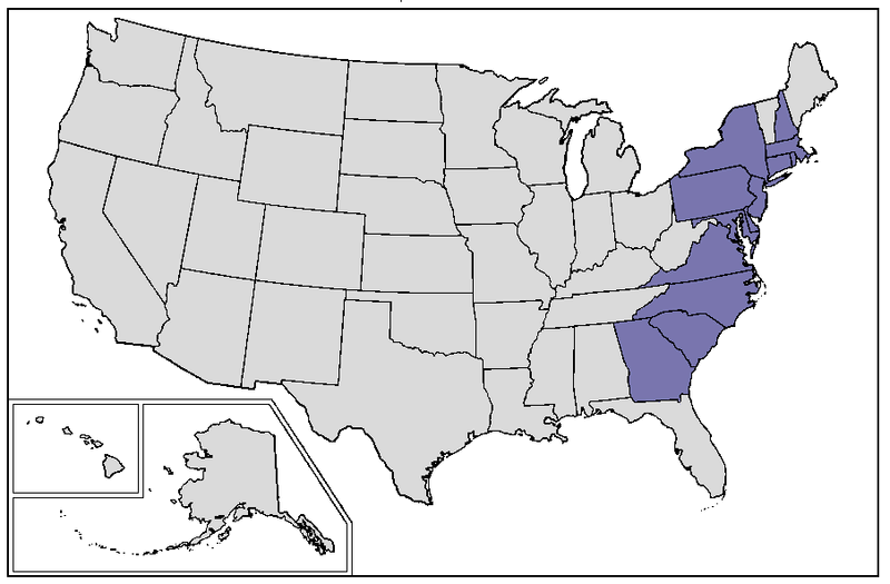united_states_direct_successor_states_from_original_thirteen_colonies