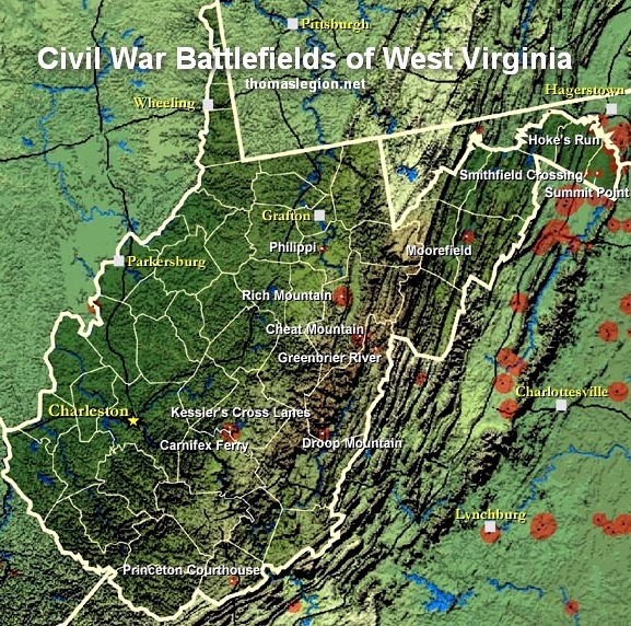 West Virginia Civil War Map of Battlefields.jpg